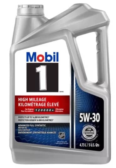 Mobil 1 High Mileage SAE 5W-30 Motor Oil (1)